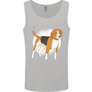 A Beagle Dog Mens Vest Tank Top Sports Grey