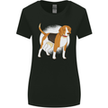 A Beagle Dog Womens Wider Cut T-Shirt Black