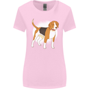 A Beagle Dog Womens Wider Cut T-Shirt Light Pink