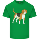 A Beagle Small Scent Hound Dog Mens Cotton T-Shirt Tee Top Irish Green