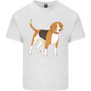 A Beagle Small Scent Hound Dog Mens Cotton T-Shirt Tee Top White