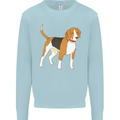 A Beagle Small Scent Hound Dog Mens Sweatshirt Jumper Light Blue