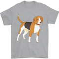 A Beagle Small Scent Hound Dog Mens T-Shirt 100% Cotton Sports Grey