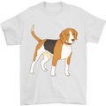 A Beagle Small Scent Hound Dog Mens T-Shirt 100% Cotton White