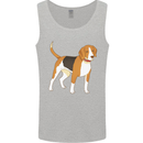 A Beagle Small Scent Hound Dog Mens Vest Tank Top Sports Grey