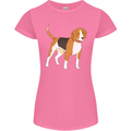 A Beagle Small Scent Hound Dog Womens Petite Cut T-Shirt Azalea