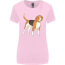 A Beagle Small Scent Hound Dog Womens Wider Cut T-Shirt Light Pink
