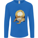 A Bearded Dragon in the Desert Sun Mens Long Sleeve T-Shirt Royal Blue
