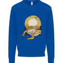 A Bearded Dragon in the Desert Sun Mens Sweatshirt Jumper Royal Blue