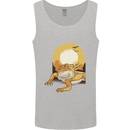 A Bearded Dragon in the Desert Sun Mens Vest Tank Top Sports Grey