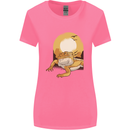 A Bearded Dragon in the Desert Sun Womens Wider Cut T-Shirt Azalea