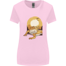 A Bearded Dragon in the Desert Sun Womens Wider Cut T-Shirt Light Pink