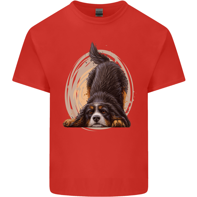 A Bernese Mountain Dog Kids T-Shirt Childrens Red