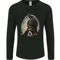 A Bernese Mountain Dog Mens Long Sleeve T-Shirt Black