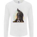 A Bernese Mountain Dog Mens Long Sleeve T-Shirt White
