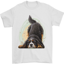 A Bernese Mountain Dog Mens T-Shirt 100% Cotton White