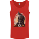 A Bernese Mountain Dog Mens Vest Tank Top Red