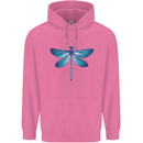 A Blue Dragonfly Childrens Kids Hoodie Azalea