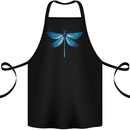 A Blue Dragonfly Cotton Apron 100% Organic Black