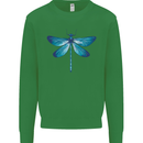 A Blue Dragonfly Kids Sweatshirt Jumper Irish Green