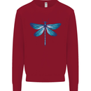 A Blue Dragonfly Kids Sweatshirt Jumper Red