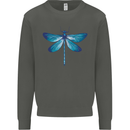A Blue Dragonfly Kids Sweatshirt Jumper Storm Grey