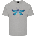 A Blue Dragonfly Kids T-Shirt Childrens Sports Grey