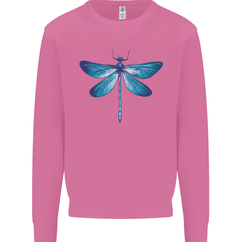 A Blue Dragonfly Mens Sweatshirt Jumper Azalea