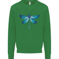 A Blue Dragonfly Mens Sweatshirt Jumper Irish Green