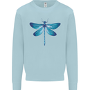 A Blue Dragonfly Mens Sweatshirt Jumper Light Blue