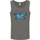 A Blue Dragonfly Mens Vest Tank Top Charcoal