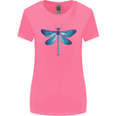 A Blue Dragonfly Womens Wider Cut T-Shirt Azalea