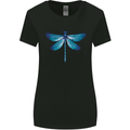 A Blue Dragonfly Womens Wider Cut T-Shirt Black