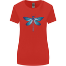 A Blue Dragonfly Womens Wider Cut T-Shirt Red