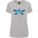 A Blue Dragonfly Womens Wider Cut T-Shirt Sports Grey