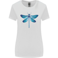 A Blue Dragonfly Womens Wider Cut T-Shirt White
