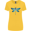 A Blue Dragonfly Womens Wider Cut T-Shirt Yellow