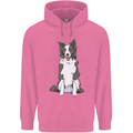 A Border Collie Childrens Kids Hoodie Azalea