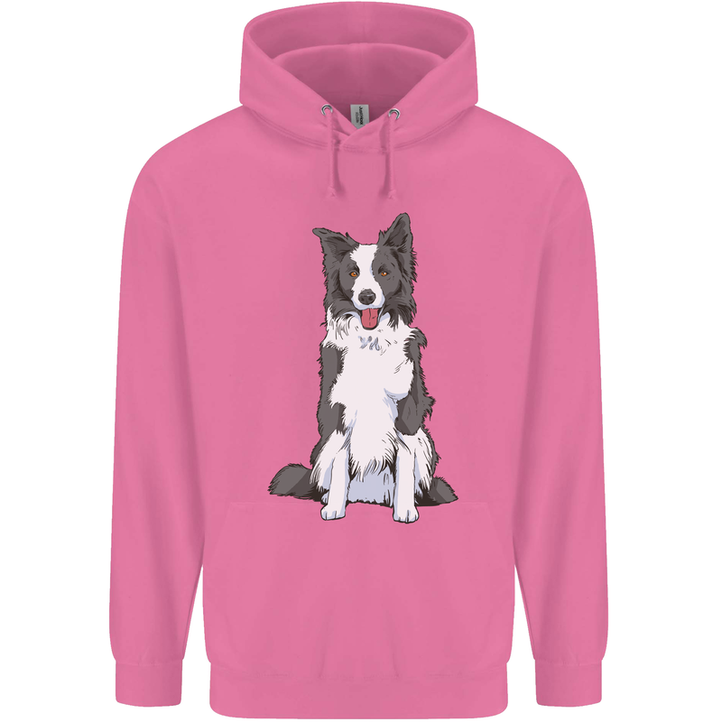 A Border Collie Childrens Kids Hoodie Azalea