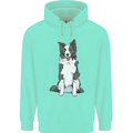 A Border Collie Childrens Kids Hoodie Peppermint