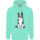 A Border Collie Childrens Kids Hoodie Peppermint