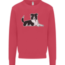 A Border Collie Dog Mens Sweatshirt Jumper Heliconia