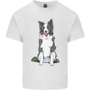 A Border Collie Kids T-Shirt Childrens White