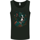 A Boston Terrier Dog Mens Vest Tank Top Black