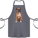A Boxer Dog Cotton Apron 100% Organic Steel
