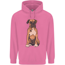 A Boxer Dog Mens 80% Cotton Hoodie Azelea