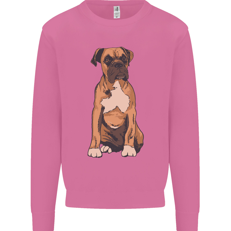 A Boxer Dog Mens Sweatshirt Jumper Azalea
