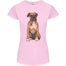 A Boxer Dog Womens Petite Cut T-Shirt Light Pink