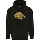 A Brown Tortoise Mens 80% Cotton Hoodie Black