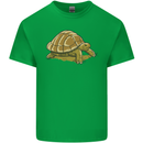 A Brown Tortoise Mens Cotton T-Shirt Tee Top Irish Green